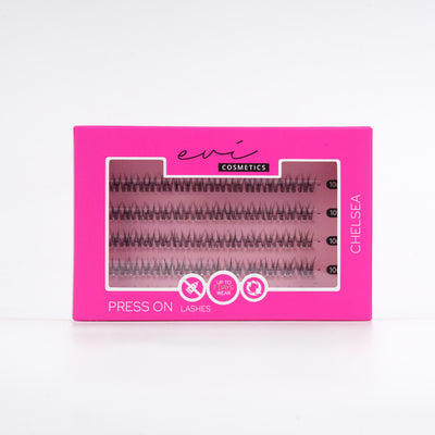 Evi Cosmetics CHELSEA light volume DIY press-on lashes MIX BOX