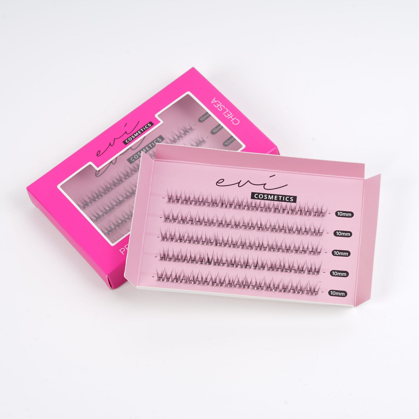Evi Cosmetics CHELSEA light volume DIY press-on lashes ONE SIZE BOX