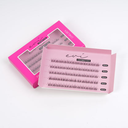Evi Cosmetics CHELSEA light volume DIY press-on lashes ONE SIZE BOX